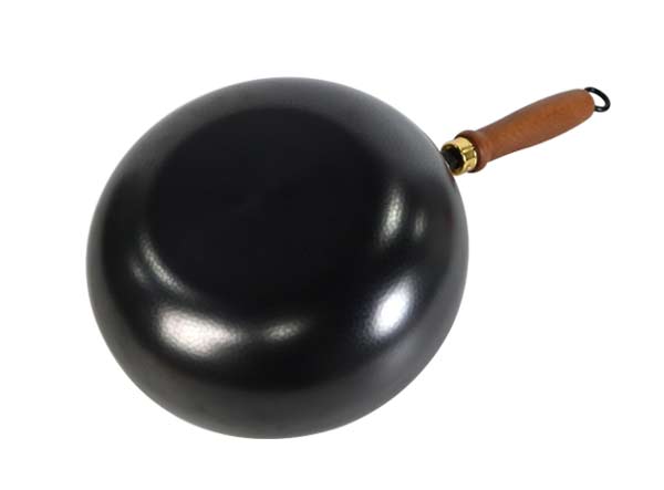 Wholesale Carbon Steel Stir Fry Wok - Nitrided Non-Stick Hammered Wok Pan for Restaurant & Home Cooking