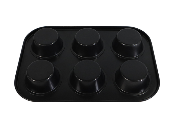 Food Grade Nonstick Carbon Steel Muffin Pan Heavy Duty Baking Tray for Bakery Restaurant