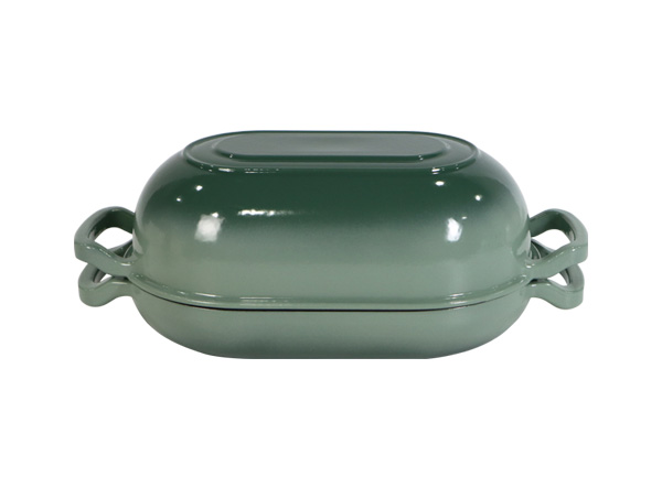 Private Label 2 in 1 Enameled Cast Iron Sourdough Bread Oven