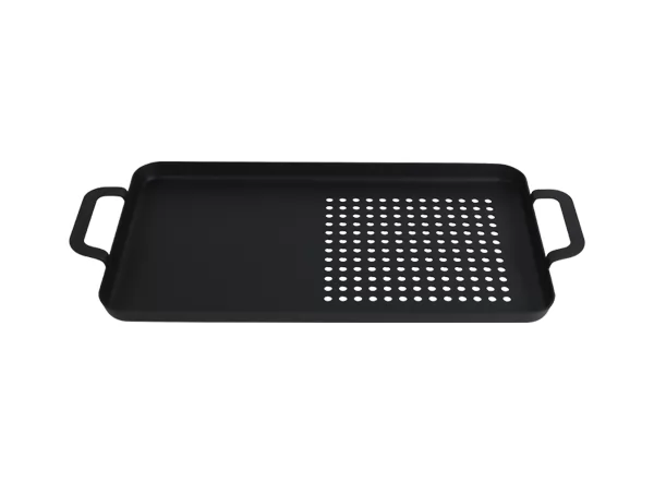 Sarchi Non-Stick Perforated BBQ Grilling Tray with Dual Handles