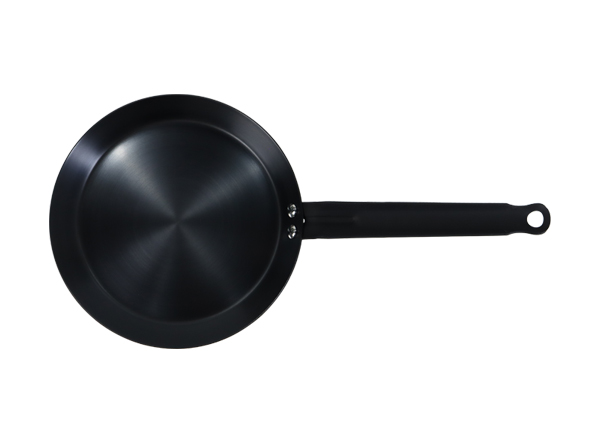 Nitriding 10 Inch Round Carbon Steel Frypan