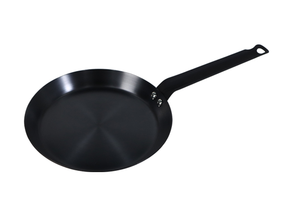 Nitriding 10 Inch Round Carbon Steel Frypan