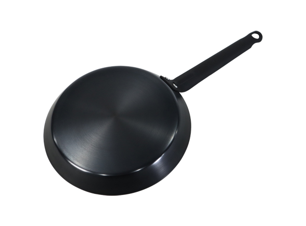 Nitriding 10 Inch Round Carbon Steel Frypan