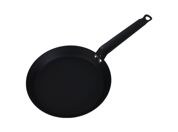 Nitriding 10 Inch Round Carbon Steel Frypan