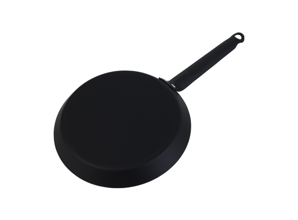 Nitriding 10 Inch Round Carbon Steel Frypan