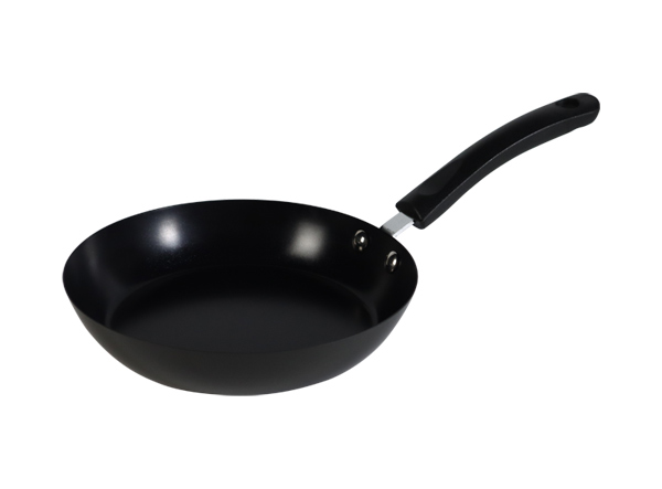 Non Stick 5-Piece Carbon Steel Fry Pans & Stir Fry Woks, Multi-Size for All Stoves