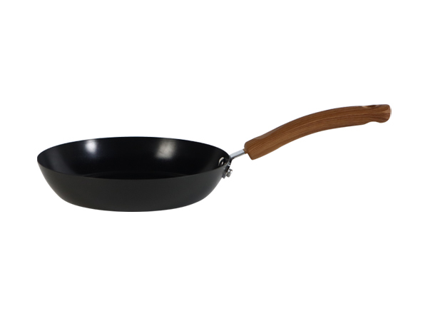Ceramic Non-stick Nitrided Carbon Steel Fry Pan & Wok Kitchen Set