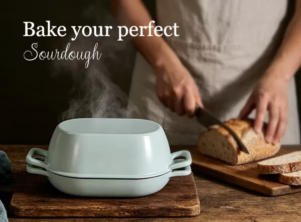 Enamel Cast Iron Oval Bread Oven | Dual Function Sourdough Baker Cloche Wholesaler