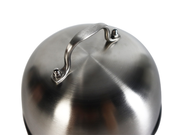 Heavy Duty Round Stainless Steel Basting Dome for Flat Top Griddle Grills